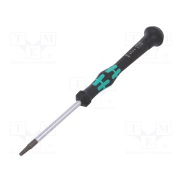 1 pcs x WERA - 5118185001 - Screwdriver, Torx®, precision, TX09, with holding function