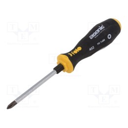 1 pcs x FELO - 452 102 40 - Screwdriver, Phillips, for impact, PH1, ERGONIC®, 80mm