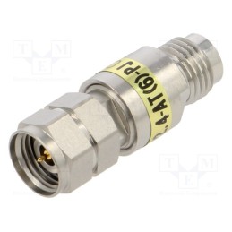 1 pcs x HIROSE - H2.4-AT(6)-PJ - Transition: attenuator, 2.4mm-AT, for cable, straight, 50Ω, 50GHz