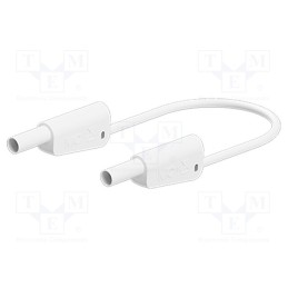 1 pcs x STu00c4UBLI - 66.2014-10029 - Test lead, 32A, banana plug 4mm,both sides, Urated: 1kV, Len: 1m