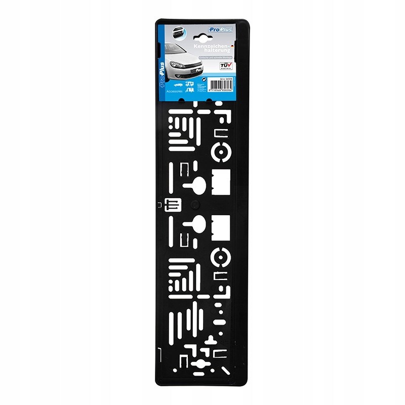 License plate frame 530x135 proplus tuv