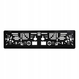 License plate frame 530x135 proplus tuv