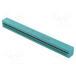 50 pcs x EDAC - 305-060-520-201 - Card edge, PIN: 60, soldering, on PCBs, gold-plated, 3.96mm, 305