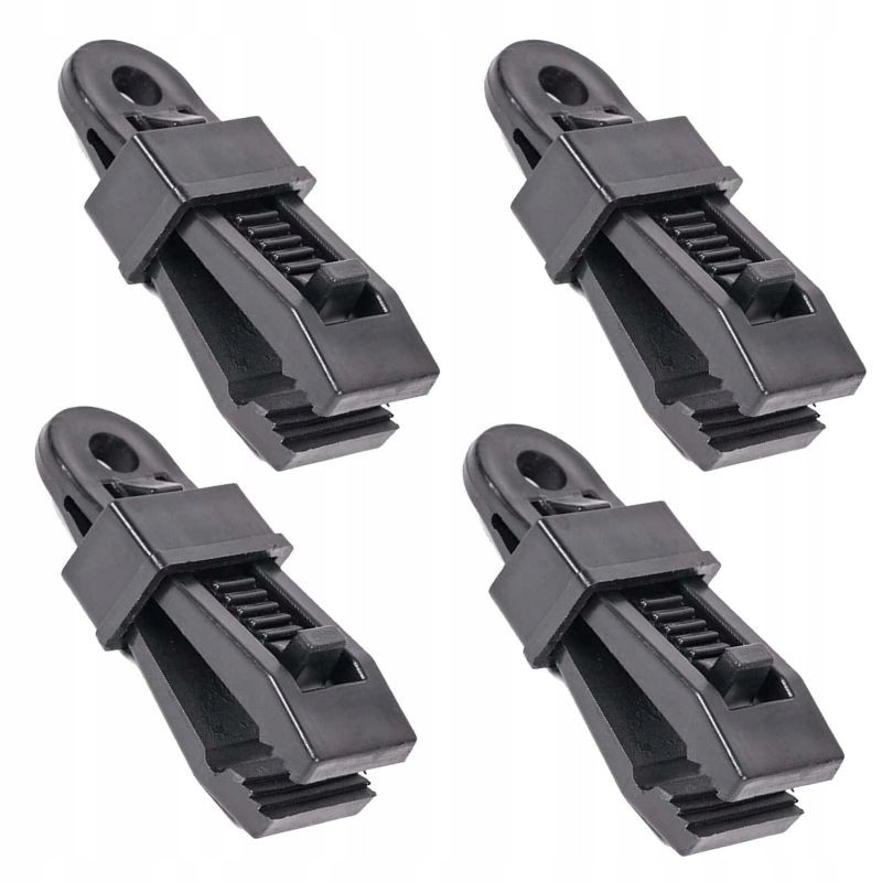 A holder for attaching the carpet to the camper's vestibule