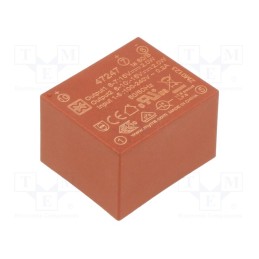 1 pcs x MYRRA - 47247 - Converter: AC/DC, 4W, 85÷265VAC, Usup: 120÷370VDC, Uout: 15VDC, 73%