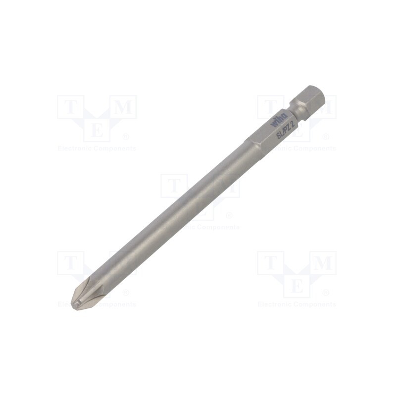 1 pcs x WIHA - 32689 - Screwdriver bit, PlusMinus cross PZ-type, SL/PZ2, PROFESSIONAL