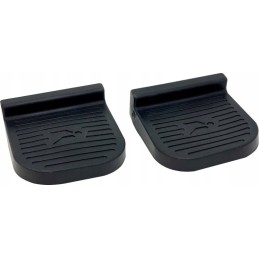 Anti-slip pads for trailer supports