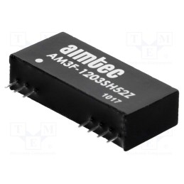 1 pcs x AIMTEC - AM3F-1203SH52Z - Converter: DC/DC, 3W, Uin: 10.8÷13.2V, Uout: 3.3VDC, Iout: 800mA