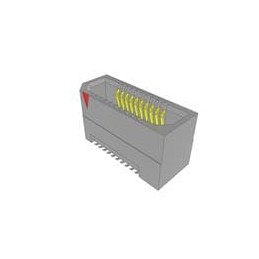 1 pcs : ERF8-010-07.0-S-DV-TR - Board to Board & Mezzanine Connectors 0.80 mm Edge Rate Rugged High Speed Socket, Shielded
