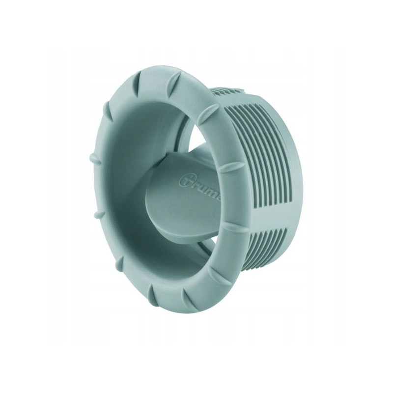 Cap with a nozzle for a gray pipe, diameter 65 mm