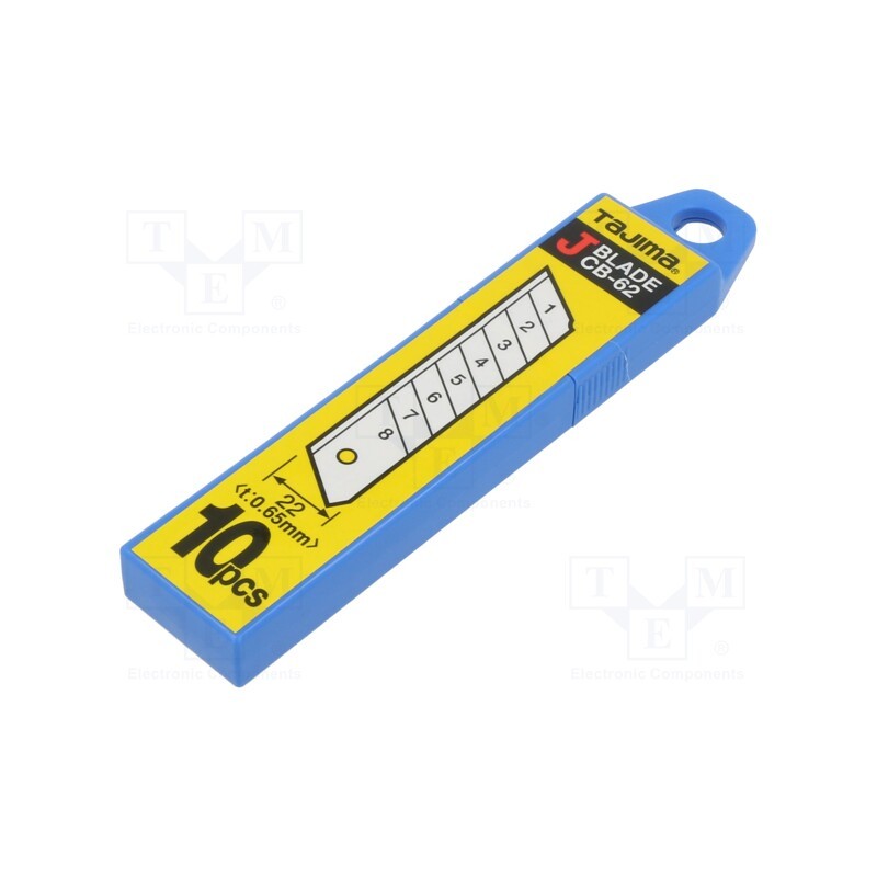 1 pcg x TAJIMA - CB62H/B1 - Blade, 22mm, 10pcs.
