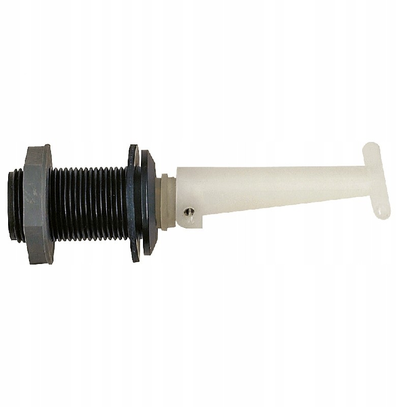 Drain water tank drain valve for a camper