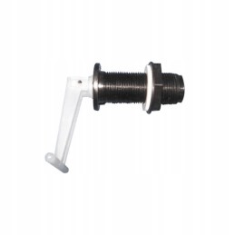 Drain water tank drain valve for a camper