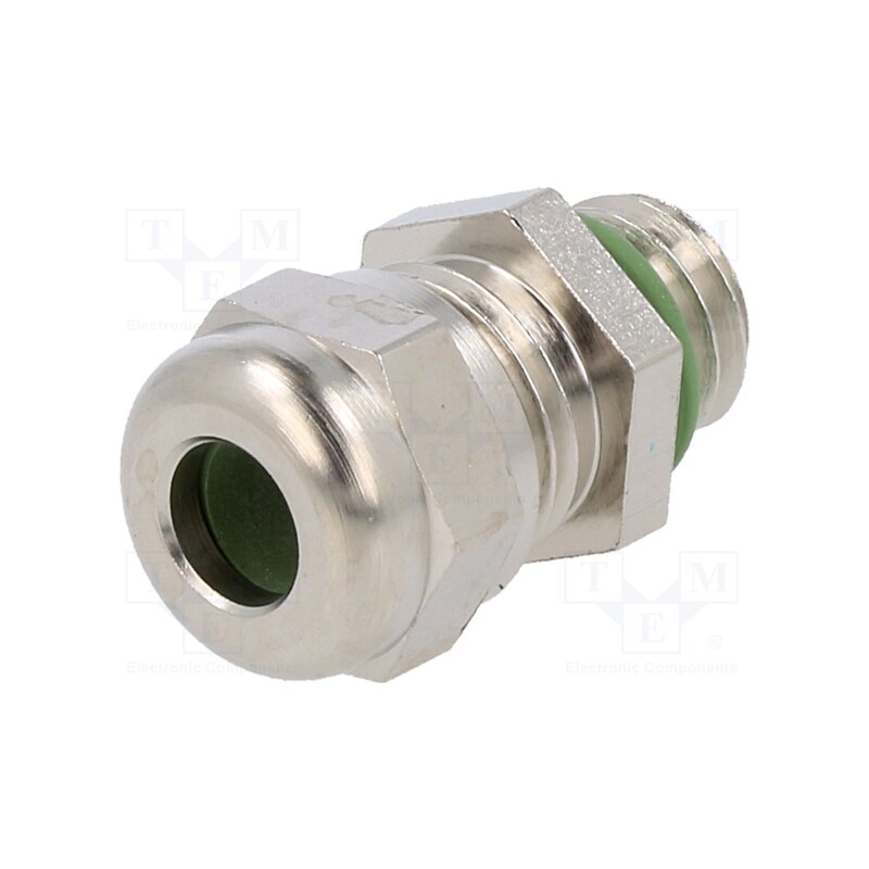 1 pcs x HUMMEL - 1.106.0800.55 - Cable gland, M8, 1.25, IP68, brass, HSK-MINI