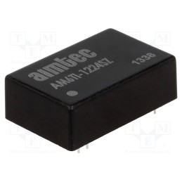 1 pcs x AIMTEC - AM6TI-1224SZ - Converter: DC/DC, 6W, Uin: 9÷18V, Uout: 24VDC, Iout: 250mA, DIP24