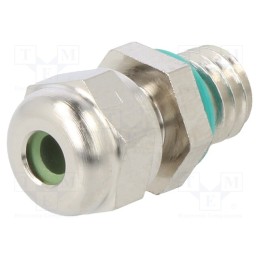 1 pcs x HUMMEL - 1.106.0600.55 - Cable gland, M6, 1, IP68, brass, HSK-MINI