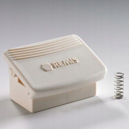 Window roller blinds locking latch, re-restar