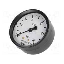 1 pcs x WIKA - 7523134 - Manometer, 0÷10bar, Class: 2.5, 40mm, Thread: G 1/8 B, -20÷60°C