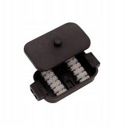 Trailer electrical box box with 12 connectors