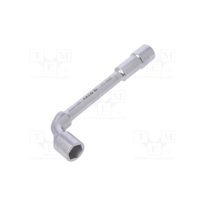 1 pcs x YATO - YT-1636 - Wrench, L-type,socket spanner, HEX 16mm, Chrom-vanadium steel