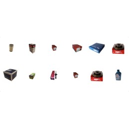 Timing cover gasket forklift toyota 5k