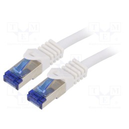 1 pcs x LOGILINK - C6A071S - Patch cord, S/FTP, 6a, stranded, Cu, LSZH, white, 5m, 26AWG, -20÷75°C
