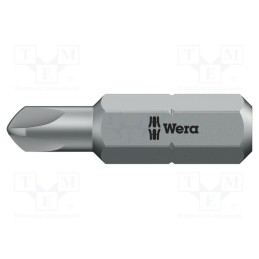 1 pcs x WERA - 5066630001 - Screwdriver bit, Torq-Set®, TS8, Overall len: 25mm