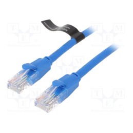 1 pcs x VENTION - IBELI - Patch cord, U/UTP, 6, CCA, PVC, blue, 3m, RJ45 plug,both sides