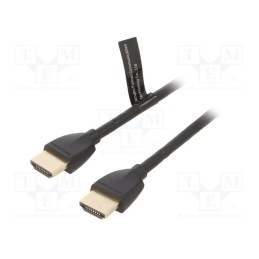 1 pcs x VENTION - AAIBI - Cable, HDMI 2.0, HDMI plug,both sides, PVC, 3m, black, 32AWG