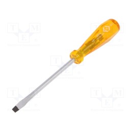 1 pcs x C.K - T4810 05 - Screwdriver, slot, SL 7, HD Classic, Blade length: 125mm