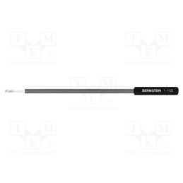 1 pcs x BERNSTEIN - 1-155 - Trimmer, Blade length: 130mm, Overall len: 175mm, Size: 3,5x0,7mm