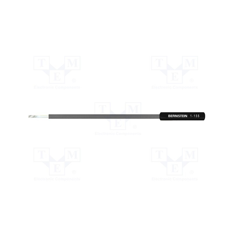 1 pcs x BERNSTEIN - 1-155 - Trimmer, Blade length: 130mm, Overall len: 175mm, Size: 3,5x0,7mm