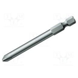 1 pcs x WERA - 5059780001 - Screwdriver bit, Phillips, PH2, Overall len: 110mm