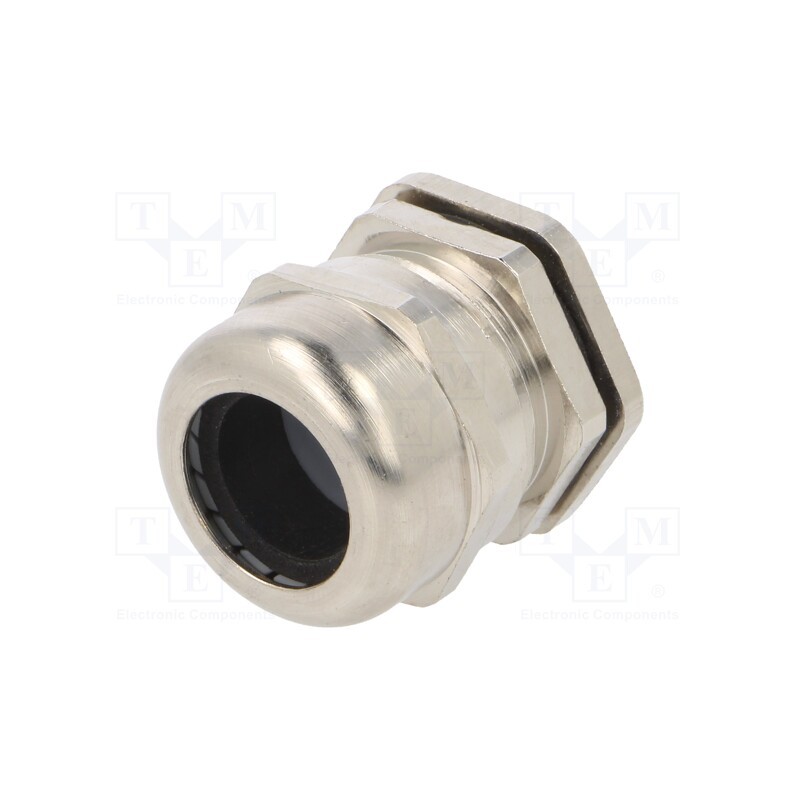 1 pcs x RAYCHEM RPG - RRPLPG-21 - Cable gland, PG21, IP68, brass, Body plating: nickel, RRPL