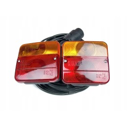 Ready set of lamps, rear lights for 7 pin trailers