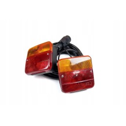 Ready set of lamps, rear lights for 7 pin trailers