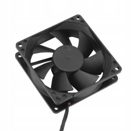 Solar panel fan ventilation