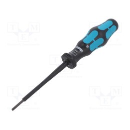 1 pcs x PHOENIX CONTACT - SZS 0,4X2,5 VDE - Screwdriver, insulated, slot, 2,5x0,4mm, Blade length: 80mm