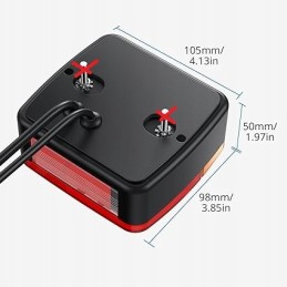 12330f3 autoutlet set of 2 rear trailer lights