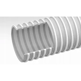 Flexible spiral pipe, hose, drain pipe, 19mm