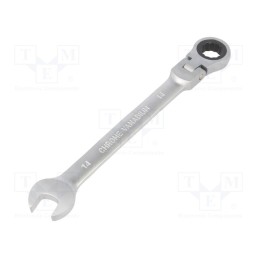 1 pcs x PG TOOLS - PGT095 - Wrench, combination spanner,with ratchet,with joint, 14mm