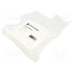 1 pcg x Techspray - 2351-100 - Cleaning cloth: cloth, dry, 100pcs, polyester, 102x102mm, white