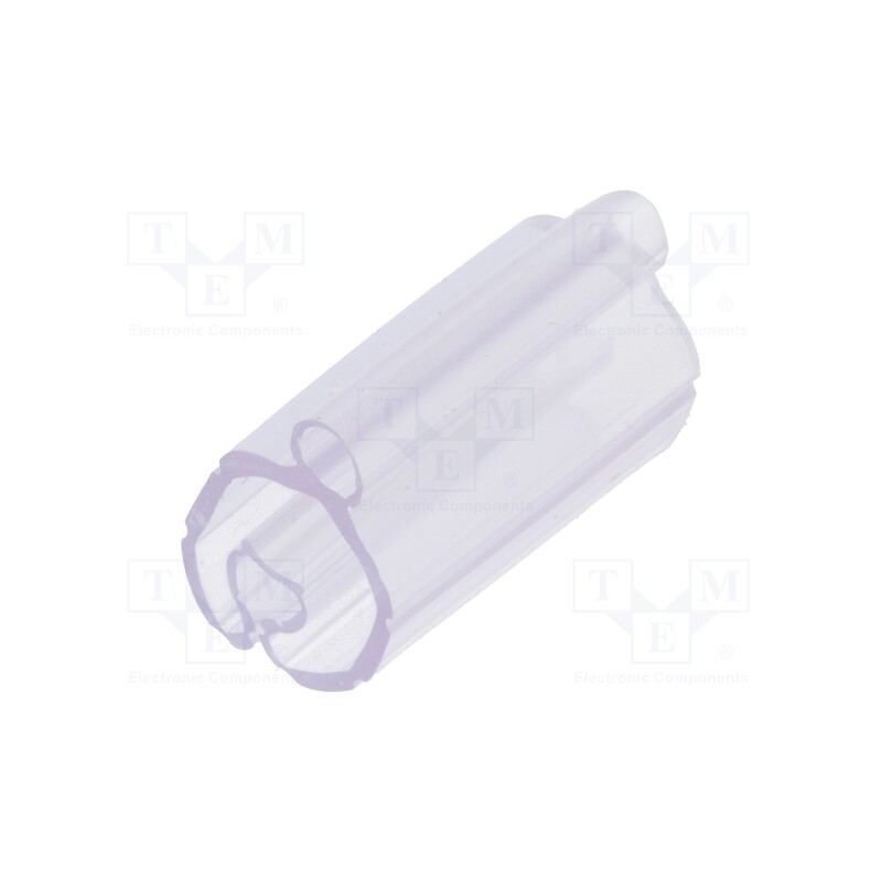 1 pcg x PARTEX - PT+30021A - Markers, 8÷16mm, PVC, transparent, -30÷60°C, PT+30, UL94V-0, W: 10mm