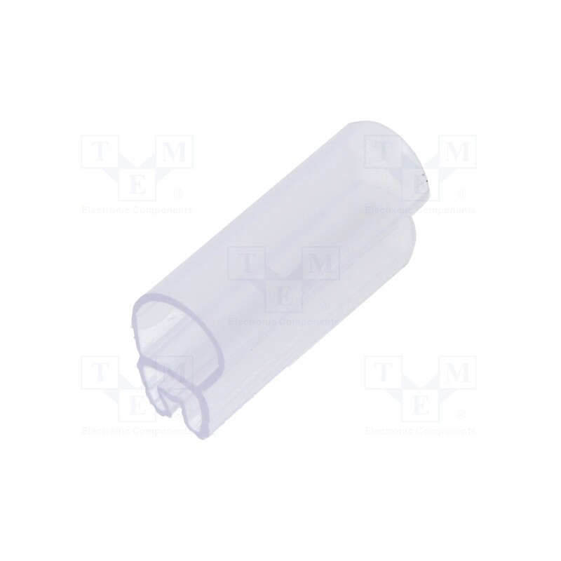 1 pcg x PARTEX - PT+02012A - Markers, 1.3÷3mm, PVC, transparent, -30÷60°C, PT+02, UL94V-0, W: 5mm