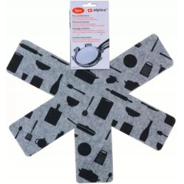 Soundproofing spacers for Alpina dishes, 3 pcs. 38 cm