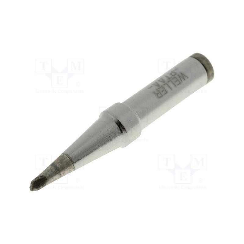 1 pcs x WELLER - 4PTAA9-1 - Tip, conical sloped, 1.6mm, 480°C, for soldering iron