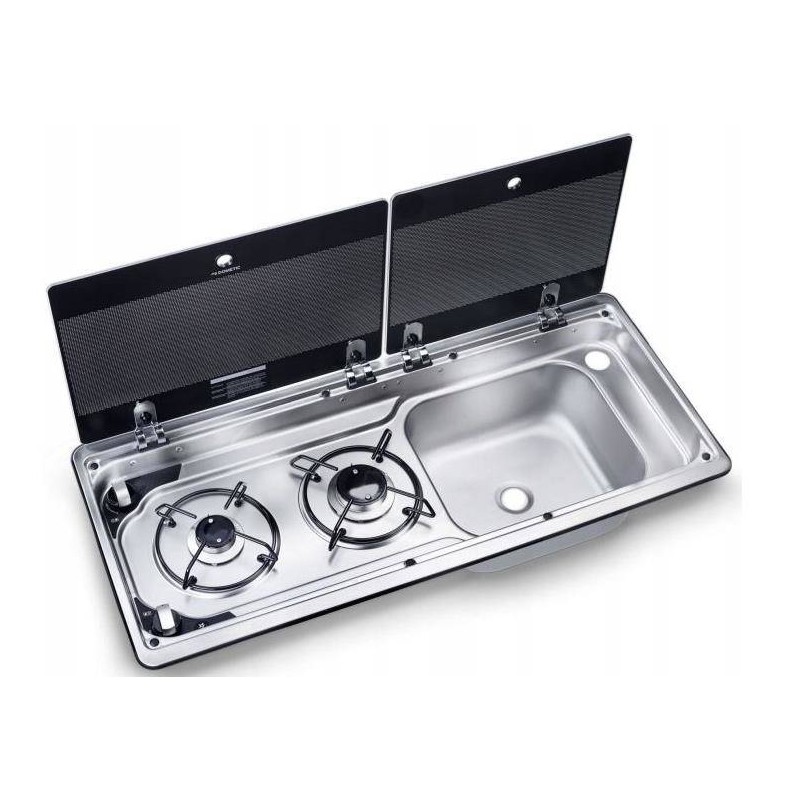 2-burner stove with sink mo9722r dometic