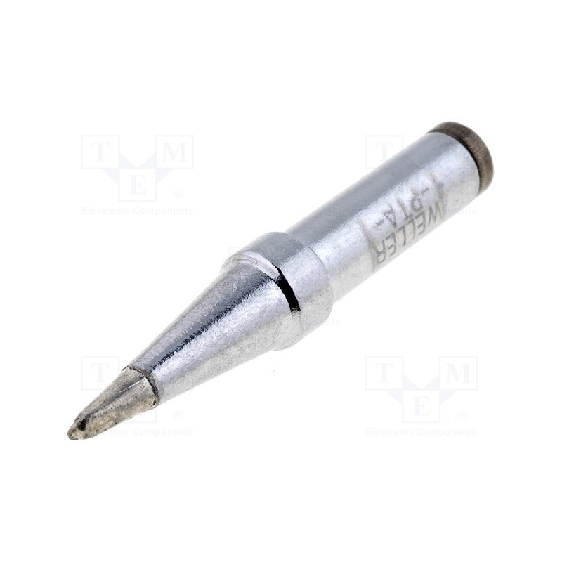 1 pcs x WELLER - 4PTA7-1 - Tip, chisel, 1.6x0.7mm, 370°C, for soldering iron