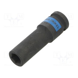 1 pcs x KING TONY - 443513M - Socket, 6-angles,socket spanner,impact, HEX 13mm, 1/2', 80mm