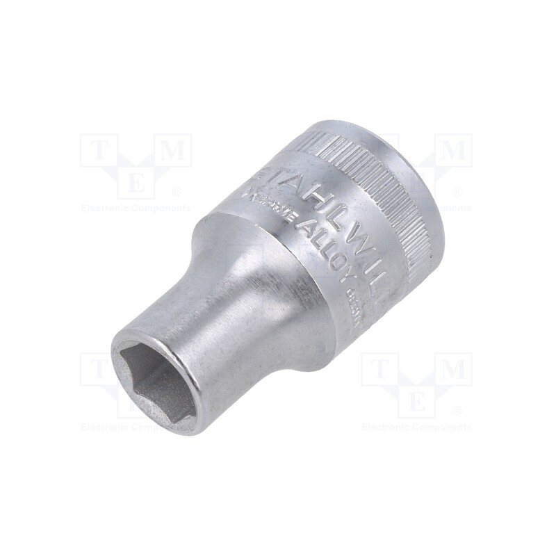 1 pcs x STAHLWILLE - 3030010 - Socket, 6-angles,socket spanner, HEX 10mm, 1/2', 38mm, short